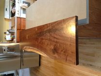 Kitchen Island With Slab Bar Top 2 small