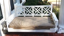 Chippendale Porch Bed Swing 2 small