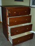 Twin Over Queen Bunk Bed Suite With Staircase Storage And Dresser 3 small