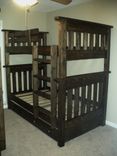 Mission Style Bunk Beds With Storage 3 small