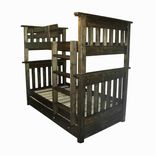 Mission Style Bunk Beds With Storage 2 small