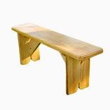Southern Yellow Outdoor Pine Bench 1 small