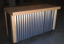 Corrugated Metal Bar 2 small