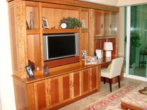 Exotic Wood Wall Unit By Michael Pratt Woodworking 2 small