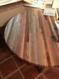 Exotic Wood Butcher Block Tables 4 small