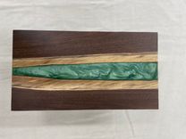 Walnut And Epoxy Resin Charcuterie Board 3 small
