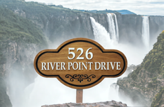 Personalized Routed Address Sign 1 small