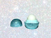 Crystallized Eos Lip Balm Genuine European Crystals - Any Flavor! Bedazzled Makeup 4 small