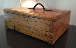Reclaimed American Wormy Chestnut Box 1 small