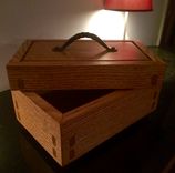 Reclaimed Red Oak & Maple Box 2 small