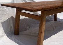 Wormy Chestnut & White Oak Coffee Table 1 small