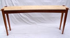 Hall Table Of Mahogany And Maple 2 small