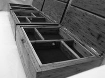 Wormy Chestnut Boxes 5 small