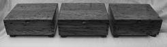 Wormy Chestnut Boxes 3 small