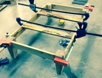 Elevated Dog Crate Platform 3 small