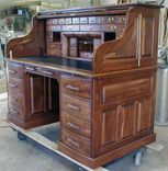 Custom Built  Roll Top Desk 1 small