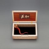 Wood Jewelry Box "Orchid" 2 small