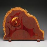 Mantle Or Desk Clock "Coral Reef" 2 small