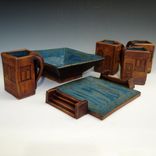 Pottery Breakfast Set In The Form Of A House 2 small