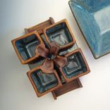 Pottery Breakfast Set In The Form Of A House 3 small