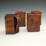 Pottery Breakfast Set In The Form Of A House 4 small