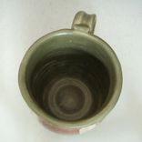 Handmade Pottery Coffee Mug In Green - Oak Park Windows 2 small