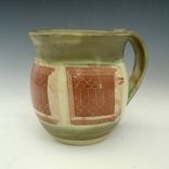 Handmade Pottery Coffee Mug In Green - Oak Park Windows 3 small