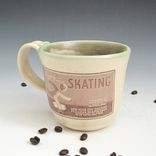 Coffee Mug With Art Deco Graphics 3 small