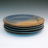 Handmade Pottery Dinner Plate - Choose Your Glaze Color And Style 3 small