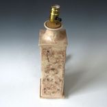 Handmade Ceramic Table Lamp With Dogwood Flowers 1 small