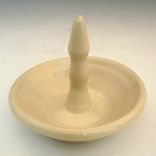 Ring Holder In White Stoneware 4 small