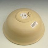 Red And Cream Pottery Snowflake Bowl 2 small