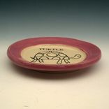 Small Pottery Plate With A Turtle 1 small