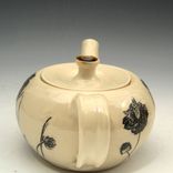 Pottery Teapot In Black And White 5 small
