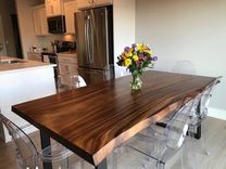 Modern Live Edge Dining Table, Rustic Live Edge Table 1 small