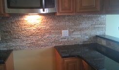 Light Color Thin Stone Veneer. 2 small