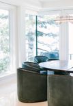 Dual Single Slab Claro Walnut Dining Table 3 small