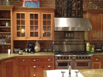 Custom Heart Pine Kitchen 1 small