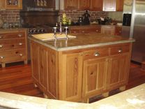 Custom Heart Pine Kitchen 4 small