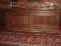 Reclaimed Heart Pine Bar 1 small