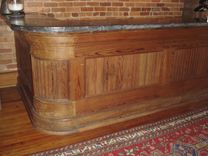 Reclaimed Heart Pine Bar 2 small