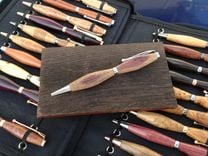 Wine Cask Pens -Custom Built Rollerball Twist Pen 3 small