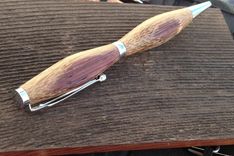 Wine Cask Pens -Custom Built Rollerball Twist Pen 4 small