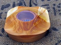 Custom Build A Wood Turned Lighted Display Base For Uplighting For Your Prized Possession 1 small