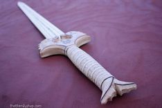 The "God Killer" Wooden Replica Wonder Woman Sword 4 small