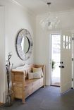 Denise's Natural Finish Hard Maple Entry Storage Bench 2 small