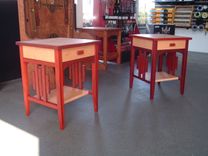 Mindy's Padouk And Curly Maple End Tables 5 small
