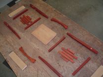 Mindy's Padouk And Curly Maple End Tables 11 small