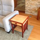 Mindy's Padouk And Curly Maple End Tables 6 small