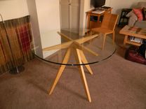 Ibi's Table Base For Glass Top Dining Table 1 small